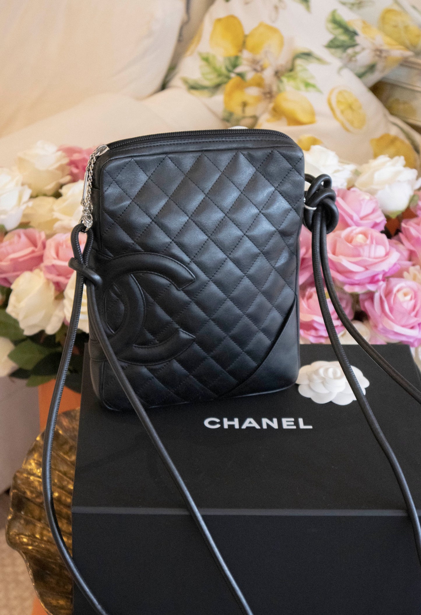 Chanel - Cambon Crossbody Bag schwarz