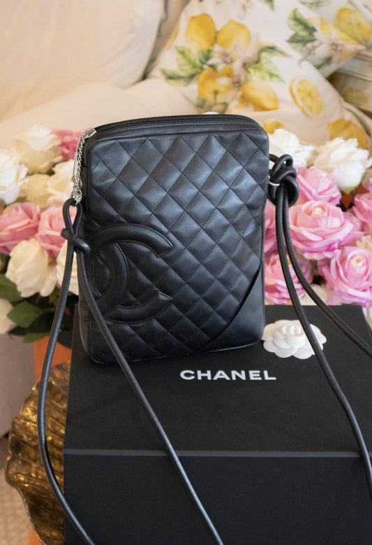 Chanel - Cambon Crossbody Bag schwarz