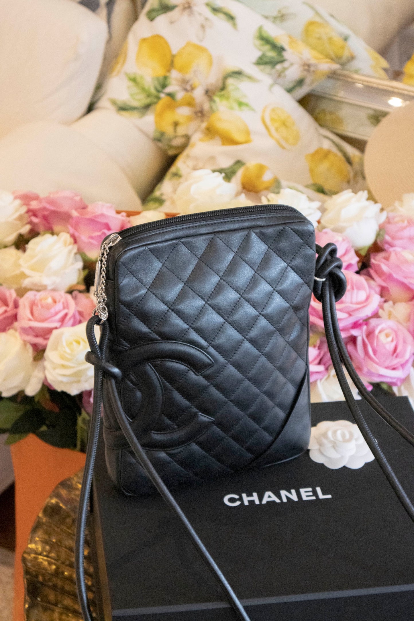 Chanel - Cambon Crossbody Bag schwarz