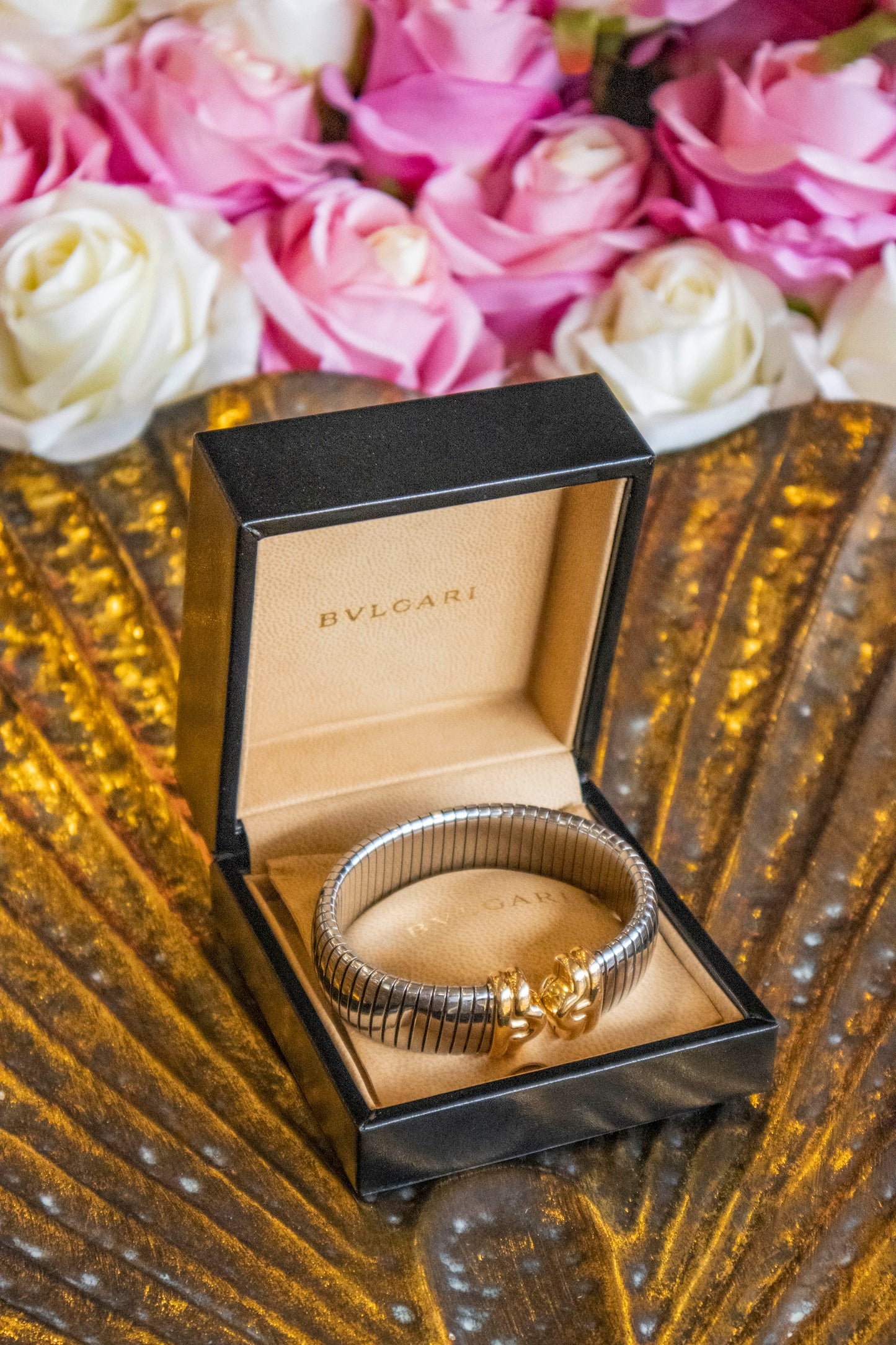 Bulgari - Armband Parentesi Gold - Stahl