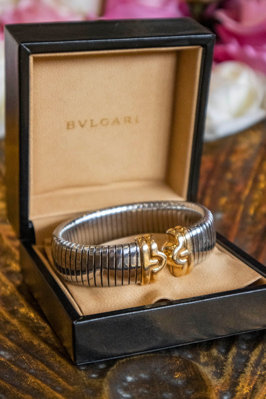 Bulgari - Armband Parentesi Gold - Stahl