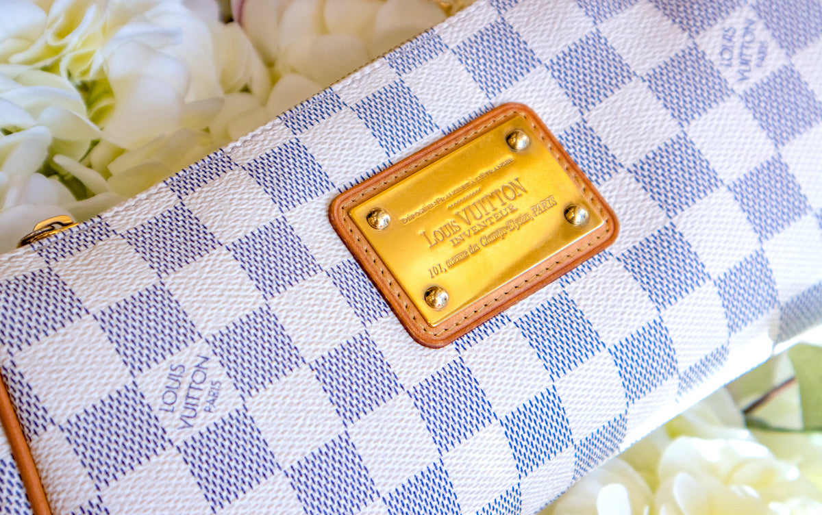 Louis Vuitton - Eva - Damier Azur Canvas