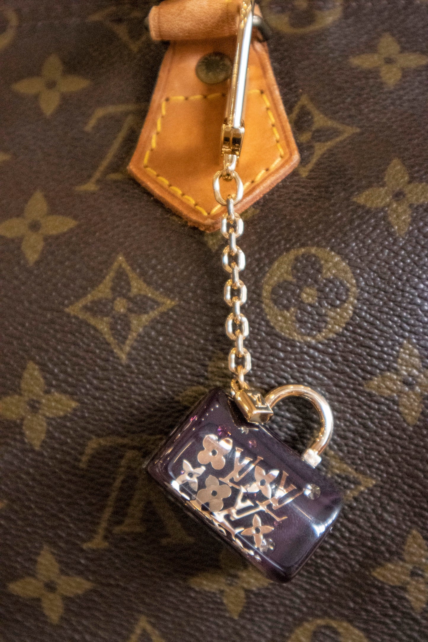 Louis Vuitton - Bag Charm Speedy Acryl