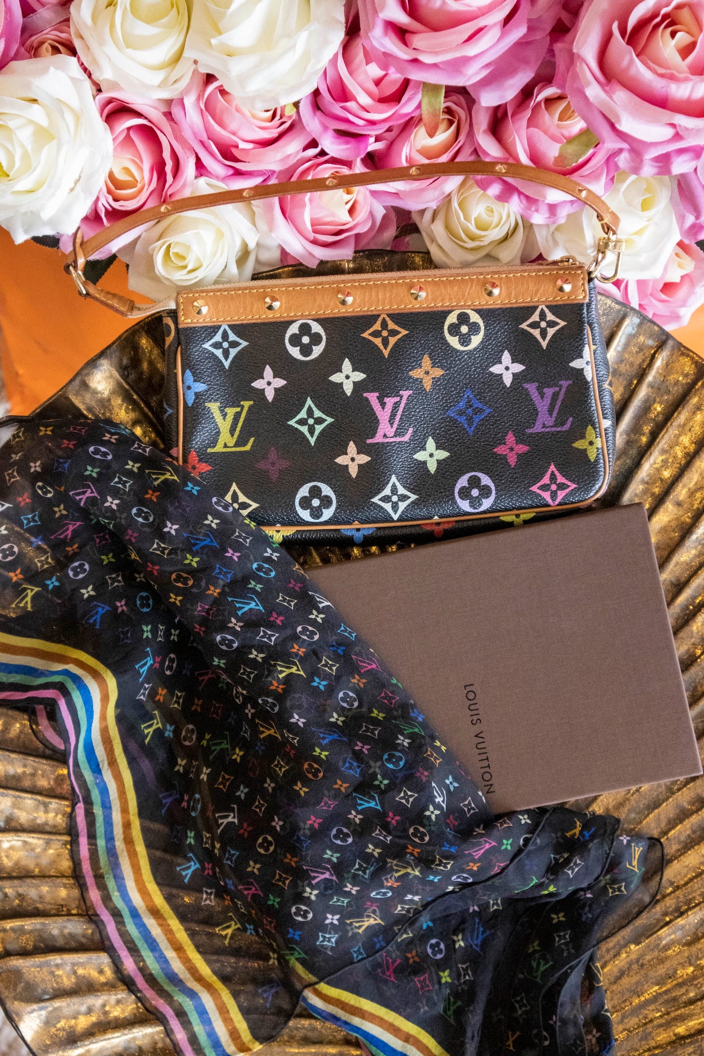 Louis Vuitton - Monogram Muticolore Murakami Tuch