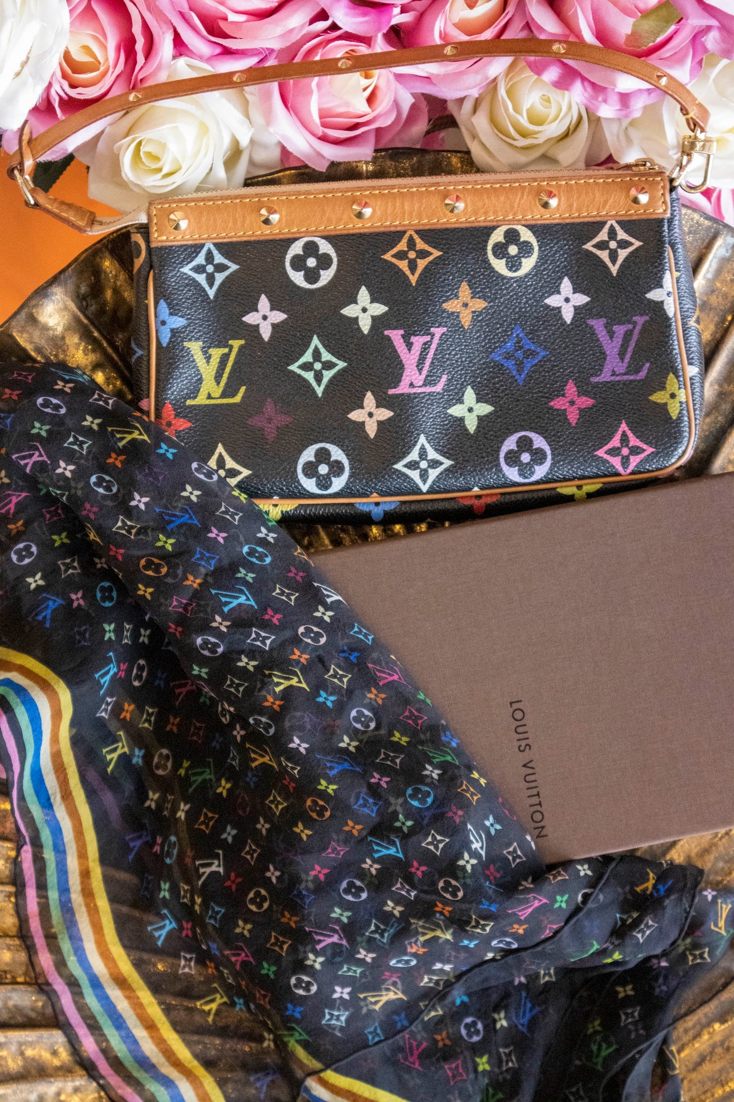 Louis Vuitton - Monogram Muticolore Murakami Tuch