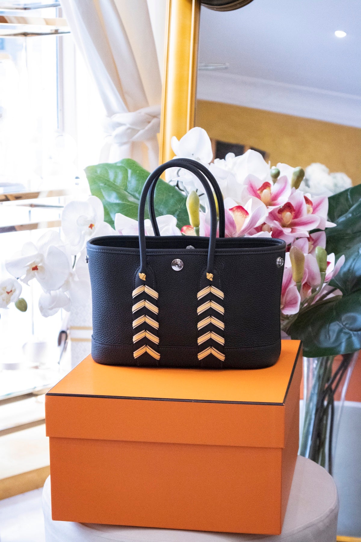 Hermès - Sac Noe Garden 23 Bredies Veau Togo