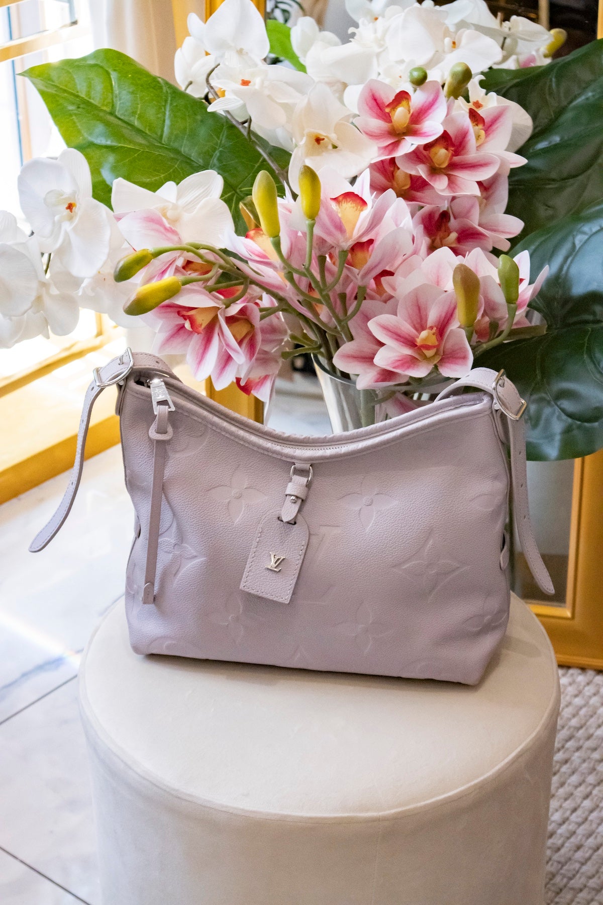 Louis Vuitton - Carry All MM Tourterelle Silberne Hardware