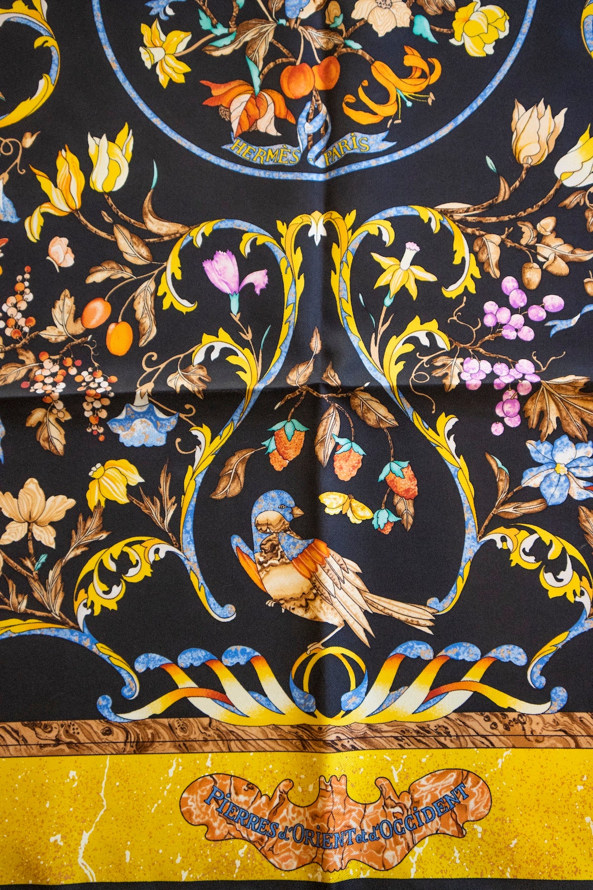 Hermès - Seidentuch 90 Pierres d´Orient et d´Occident