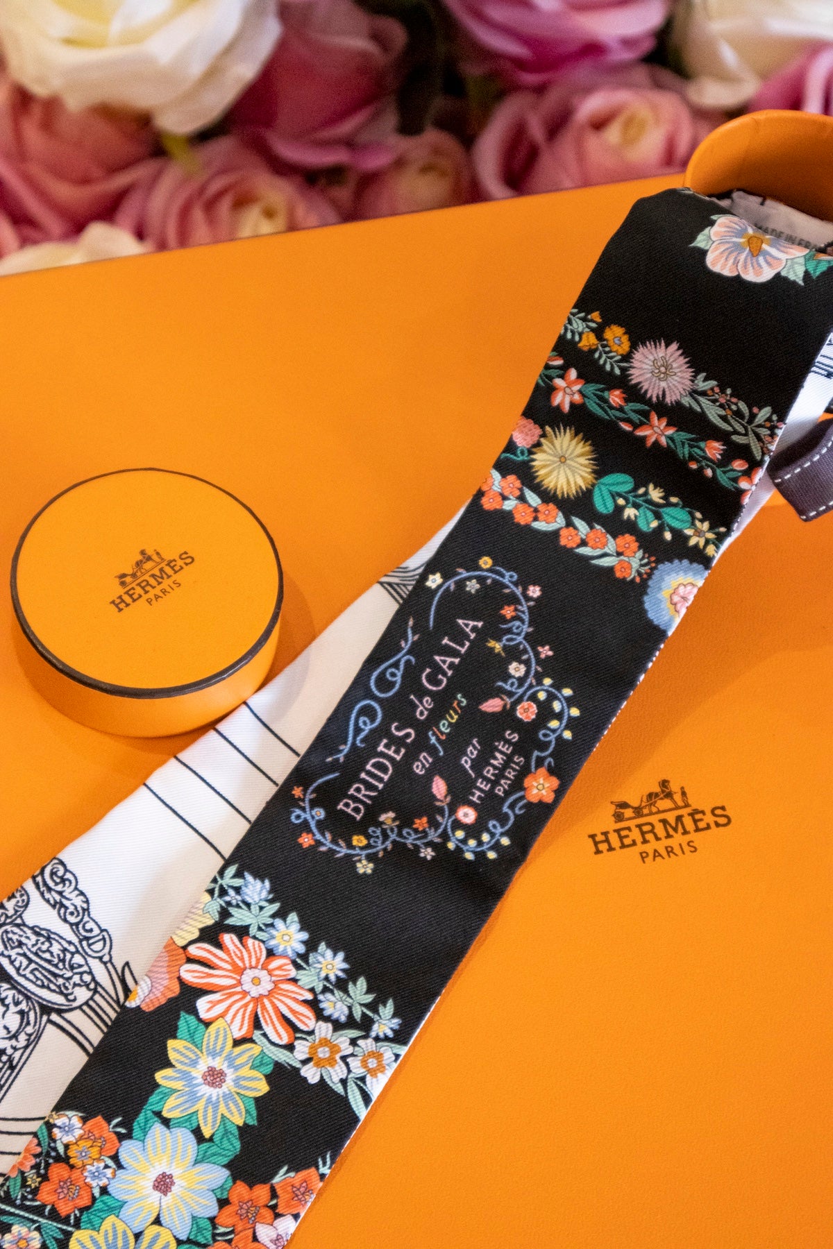 Hermès - Twilly schwarz Brides de Gala
