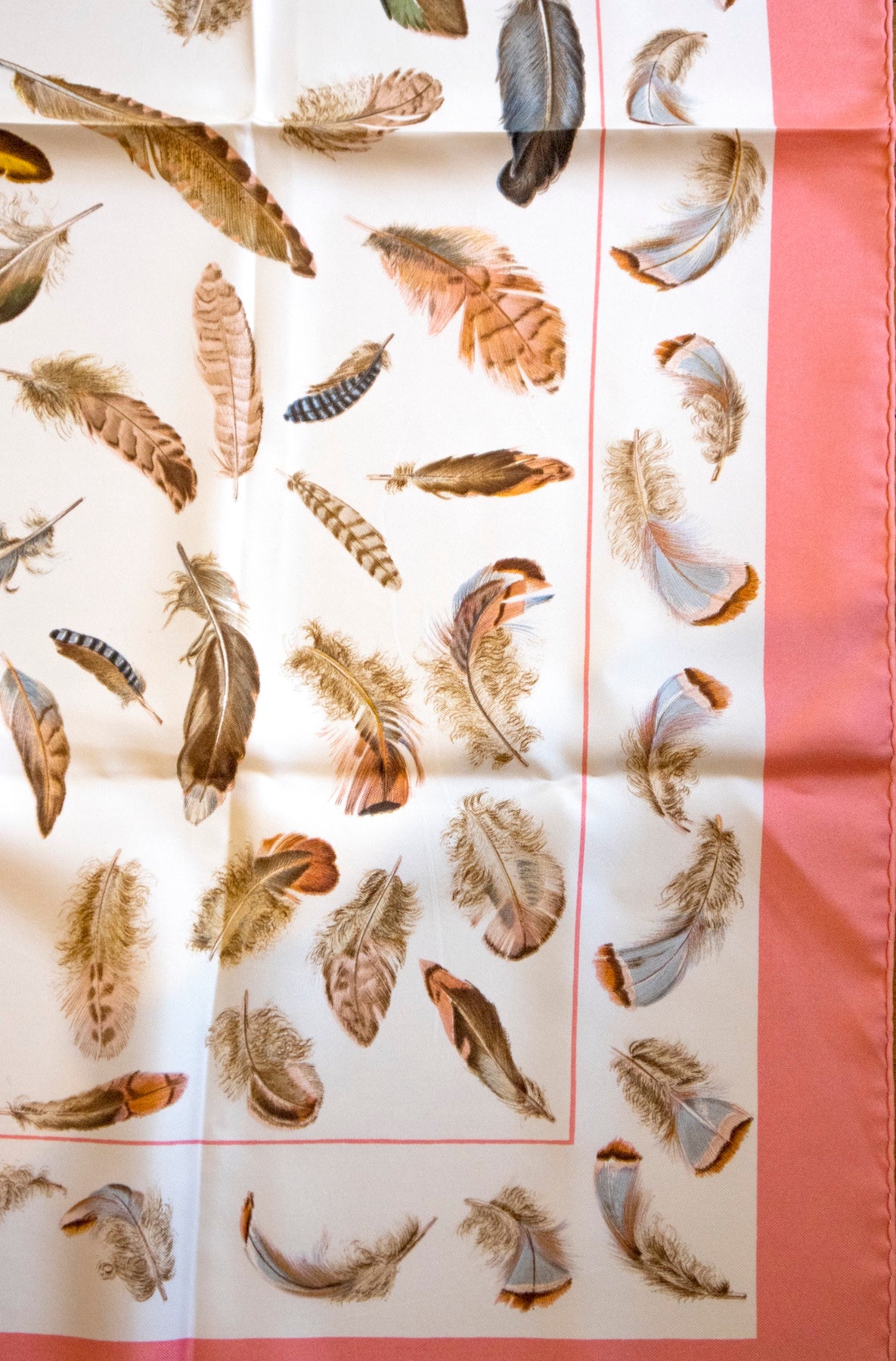 Hermès - Seidentuch 90 Plumes par Henri de Linares
