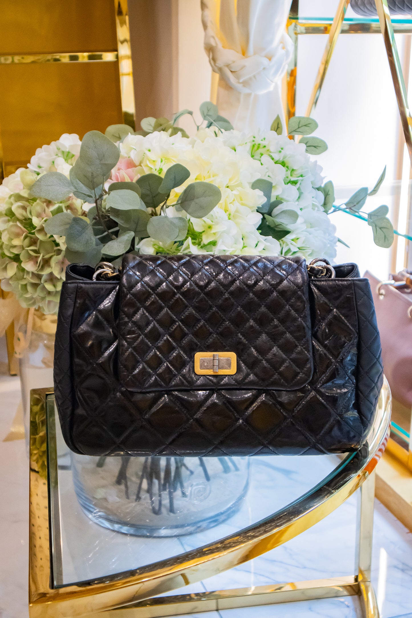 Chanel - Reissue Handtasche Schwarz