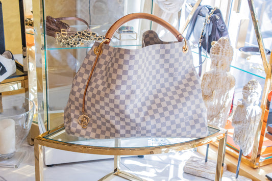 Louis Vuitton - Artsy MM Damier Azur Canvas