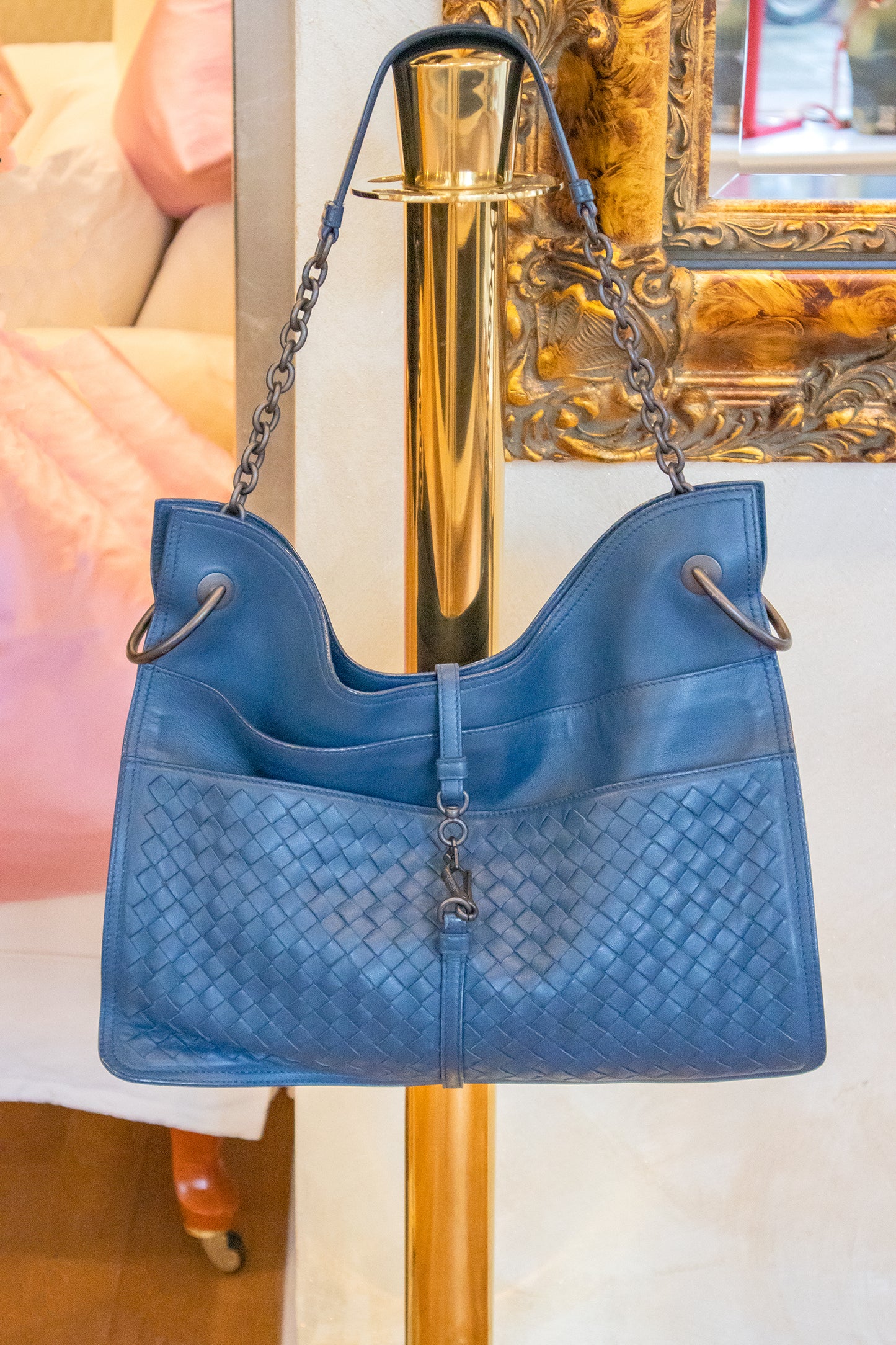 Bottega Veneta - Tasche Blau