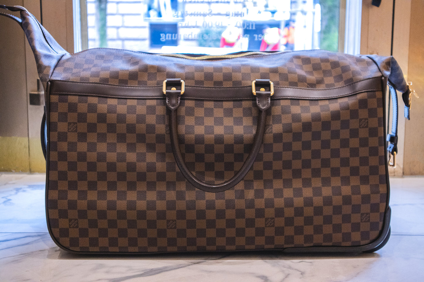Louis Vuitton - Reisetasche rollbar Damier Ebene
