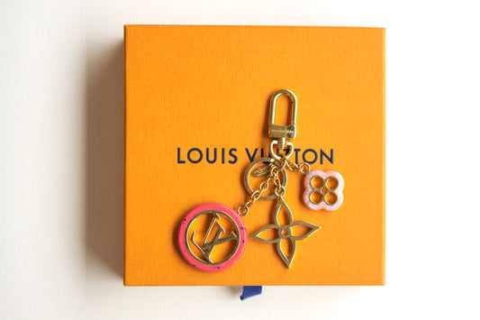 Louis Vuitton - Schlüsselanhänger rosafarben