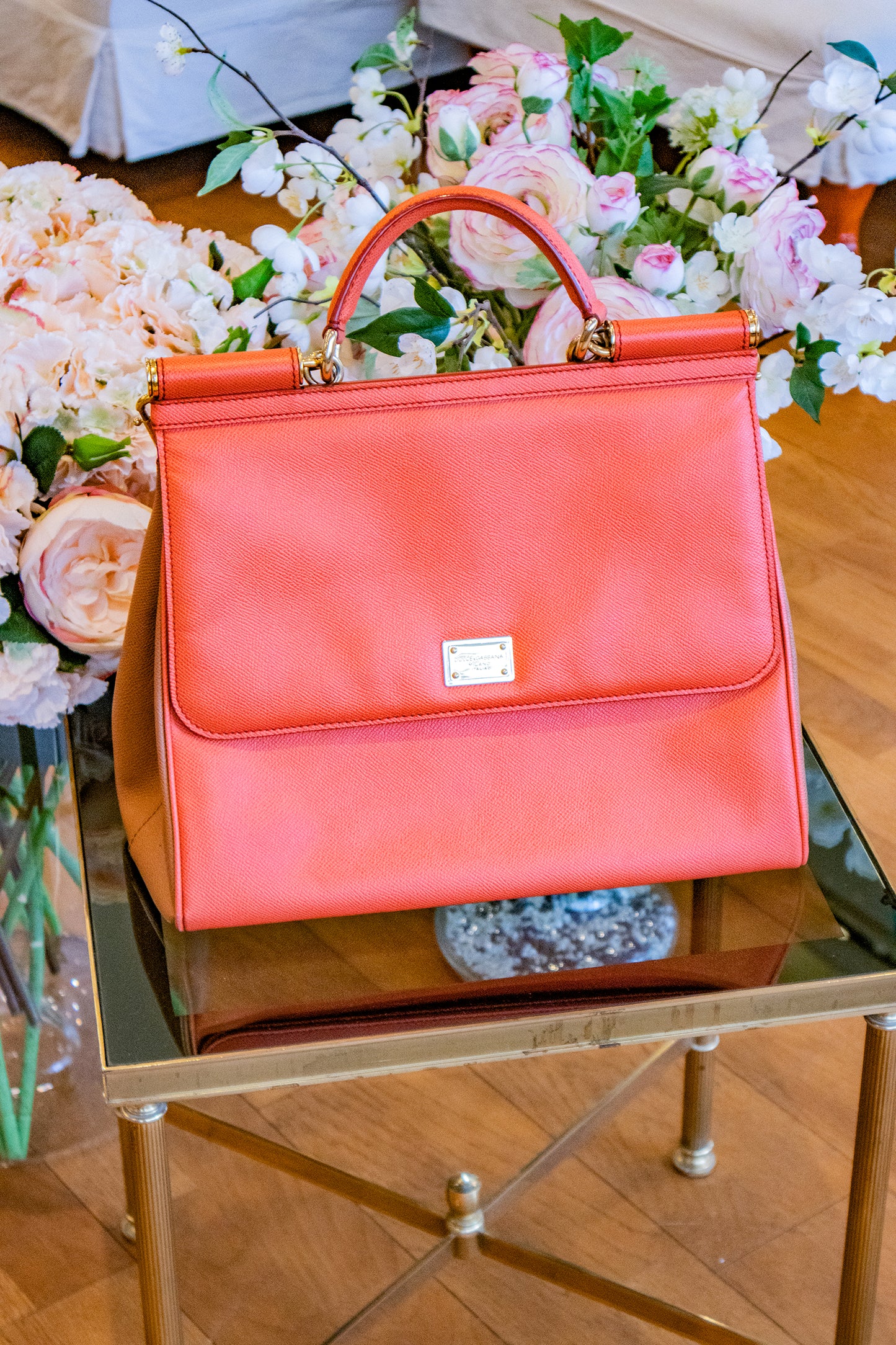 Dolce & Gabbana - Sicily Bag Orange/Braun