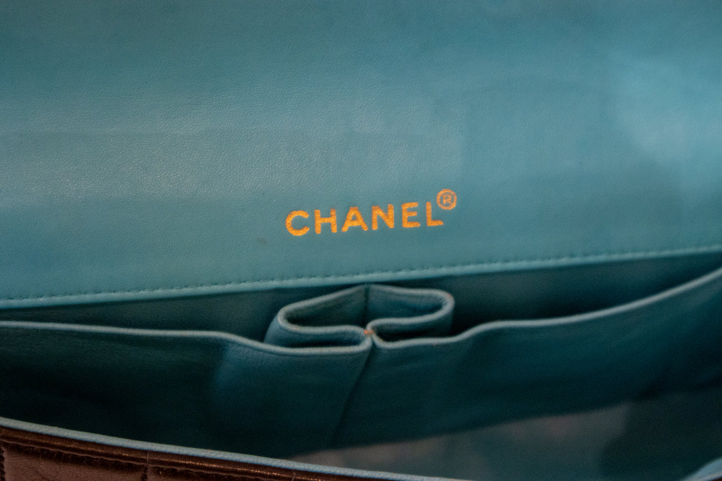Chanel - Classic Baguette Tasche schwarz Goldene Hardware