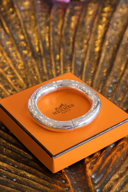 Hermès Lima Armreif aus Sterlingsilber