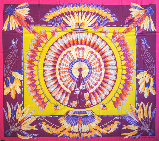 Hermès - Sarong-Schal „Brésil“ aus Baumwolle
