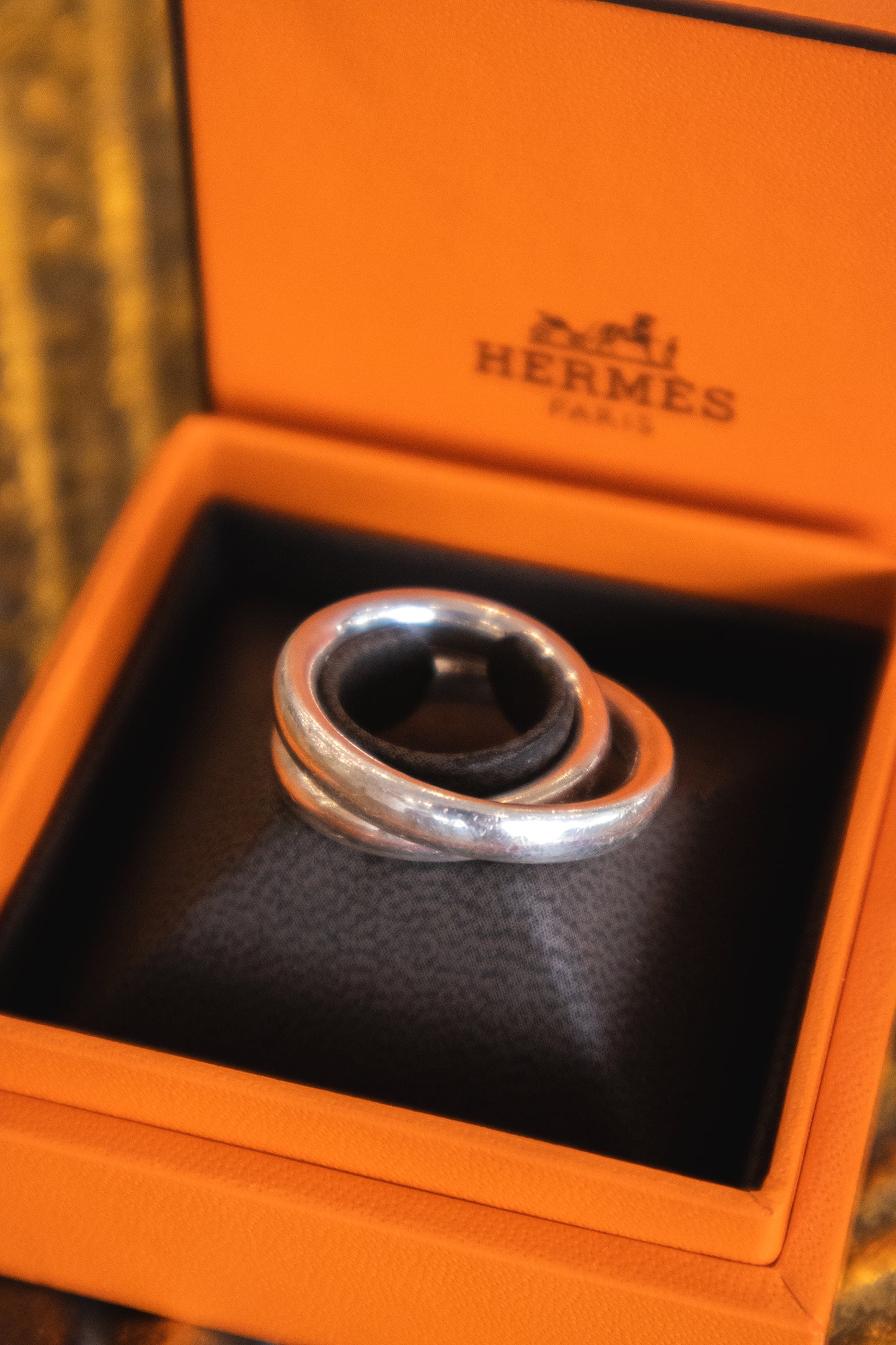Hermès - Vertige Ring aus Silber