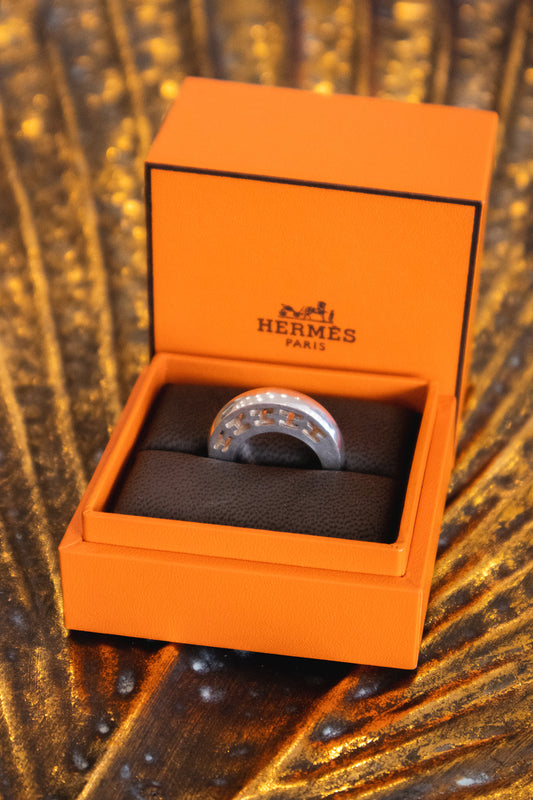 Hermès - Clarté Ring aus Silber