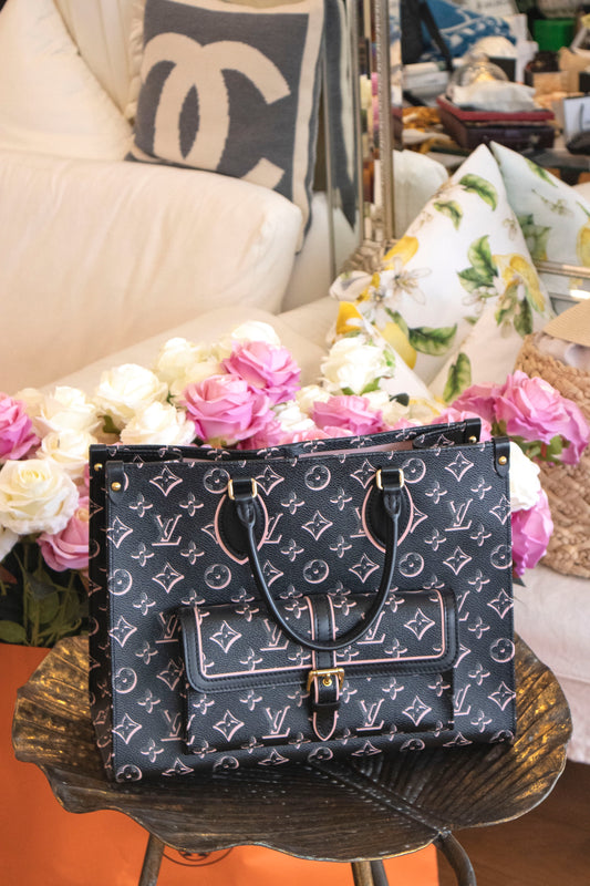 Louis Vuitton - Onthego MM Monogram Canvas Schwarz
