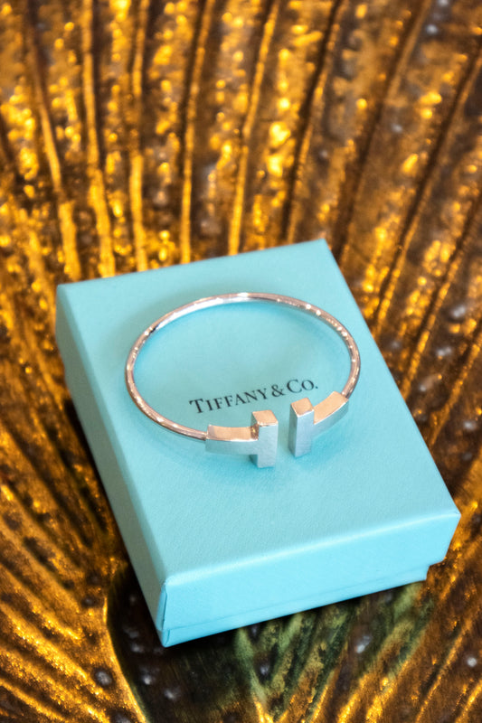 Tiffany & Co. - T-Wire Armband Weissgold