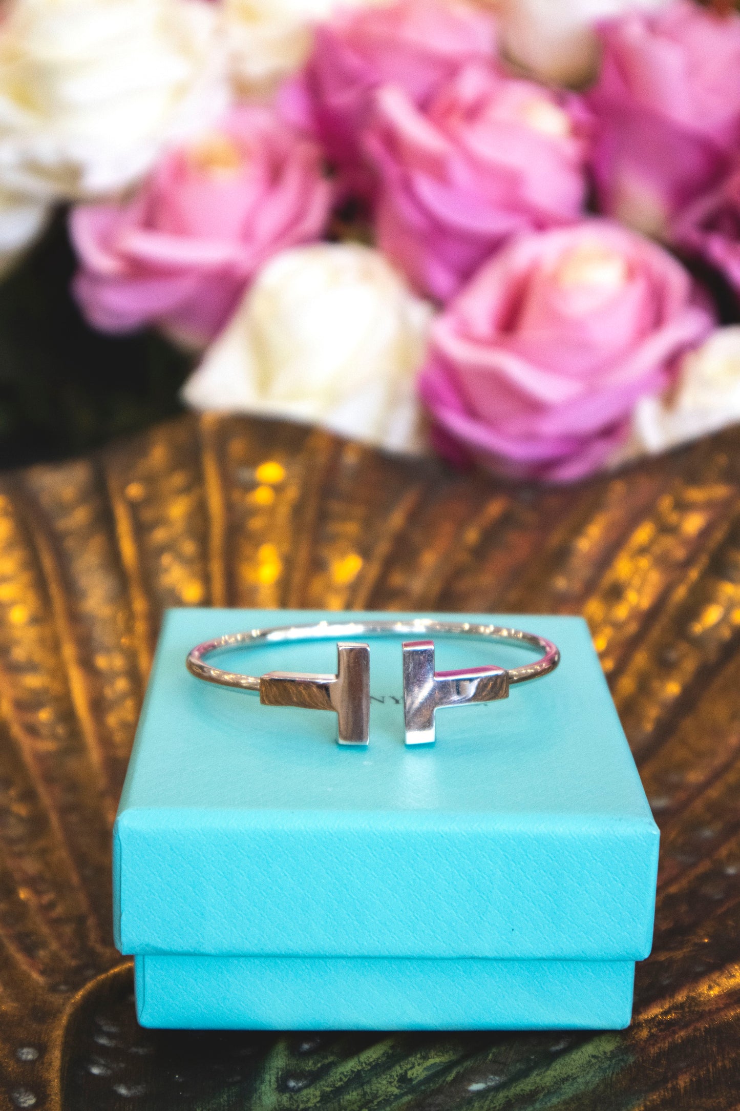 Tiffany & Co. - T-Wire Armband Weissgold