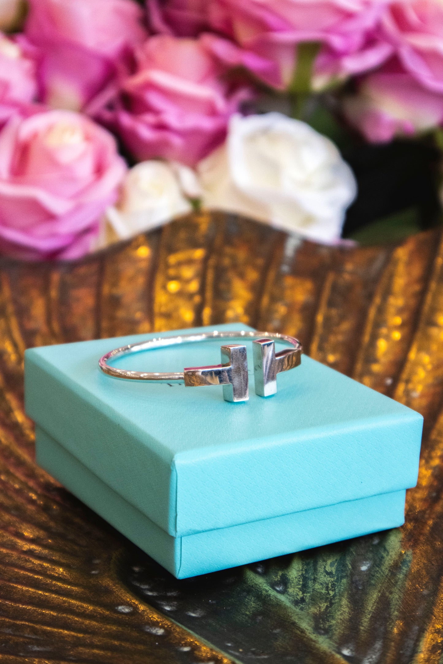 Tiffany & Co. - T-Wire Armband Weissgold