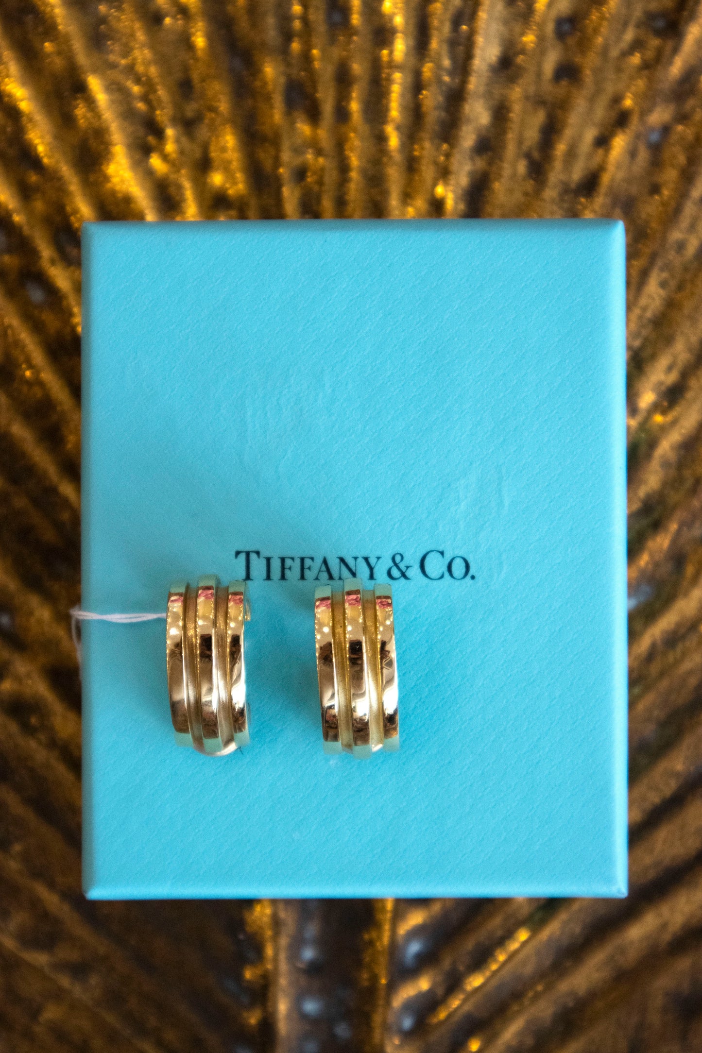Tiffany & Co. - Gold Atlas Hoop Ohrringe