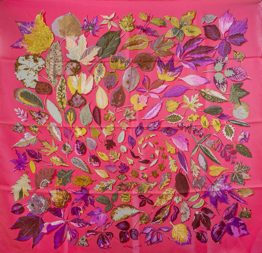 Hermès - Seidentuch "Les Feuilles d'Automne"