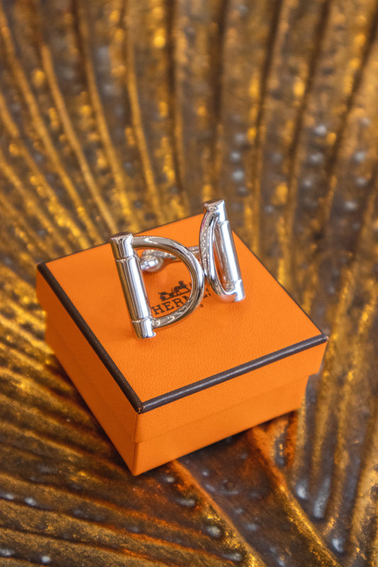 Hermès - Mini Double D Twilly Ring
