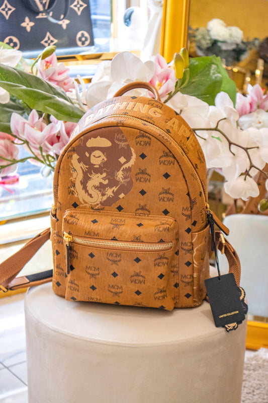MCM - x BAPE Stark Lunar Rucksack
