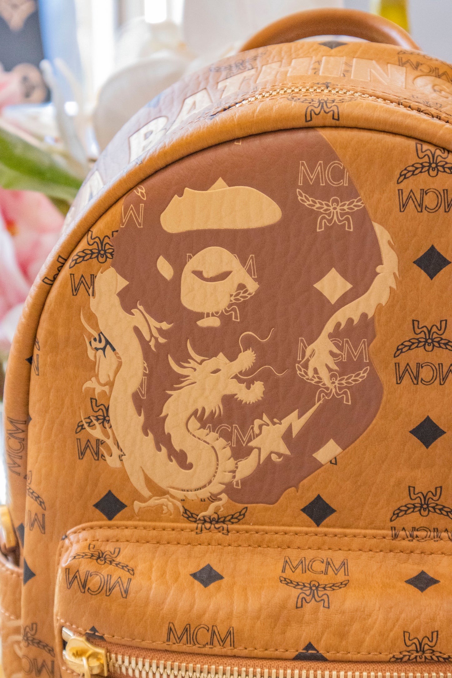 MCM - x BAPE Stark Lunar Rucksack