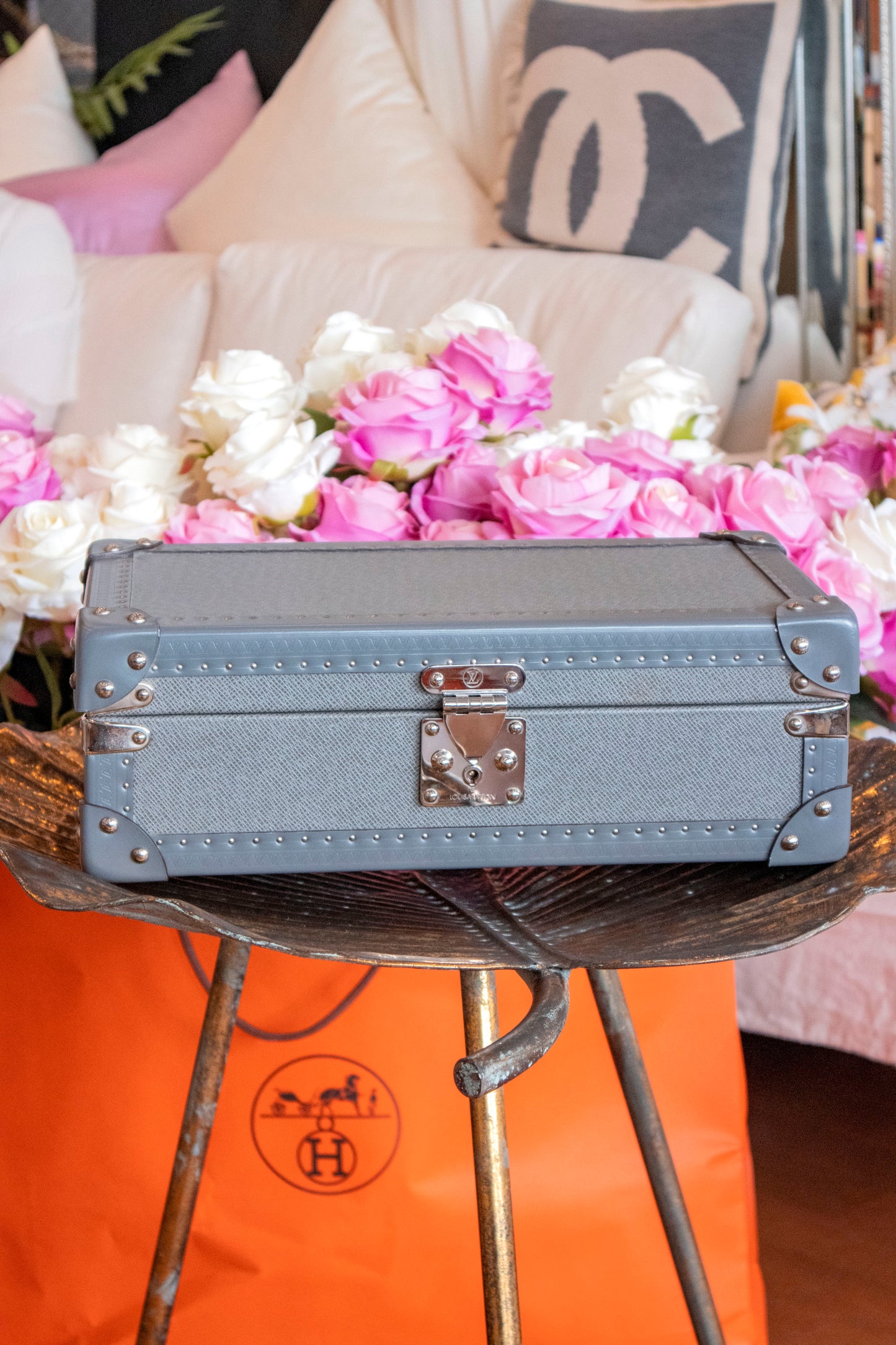 Louis Vuitton - Uhrenkoffer Anthrazit