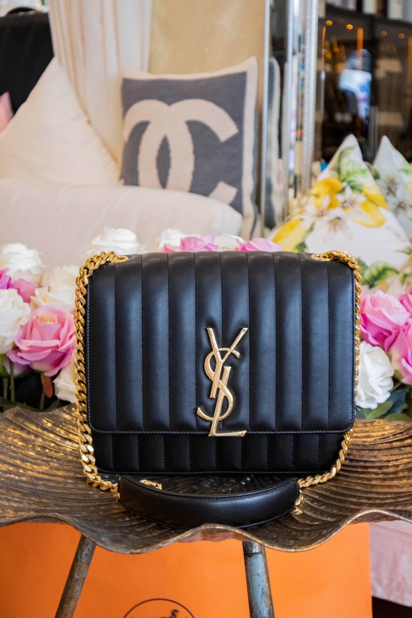 Saint Laurent - Quilted Chain Bag