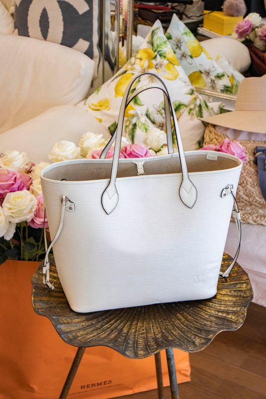 Louis Vuitton - Neverfull MM Epi Leather in Ivory