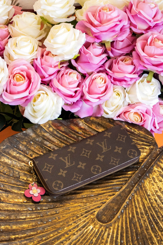Louis Vuitton - Clémence Geldbörse Monogram Empreinte Leder