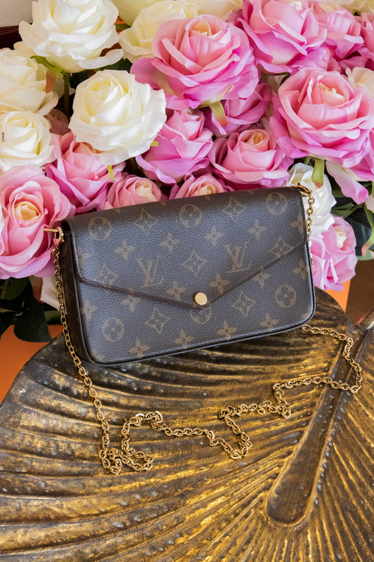Louis Vuitton - Monogram Pochette Félicie Umhängetasche