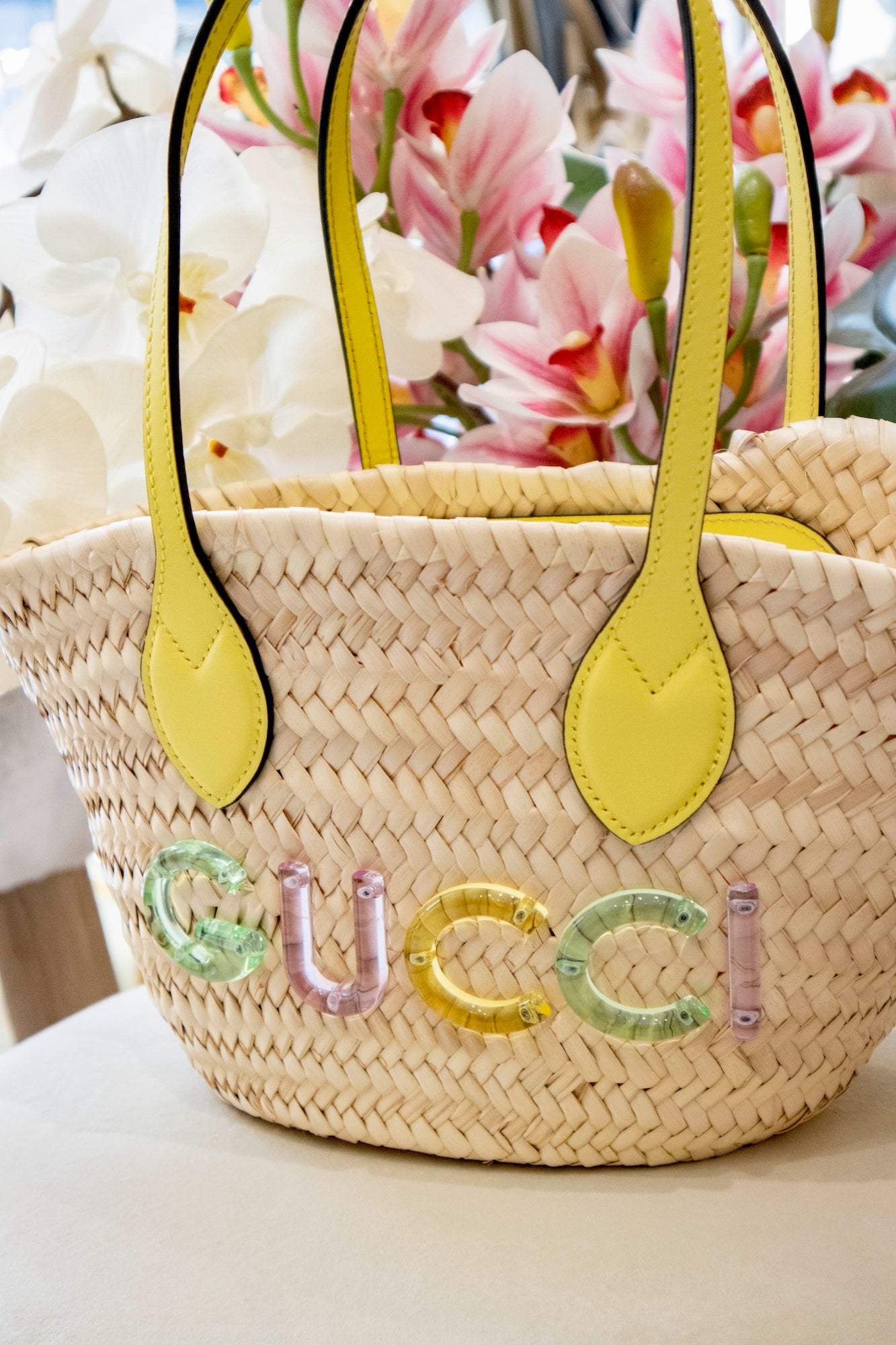 Gucci - Summer Raffia Tote Bag