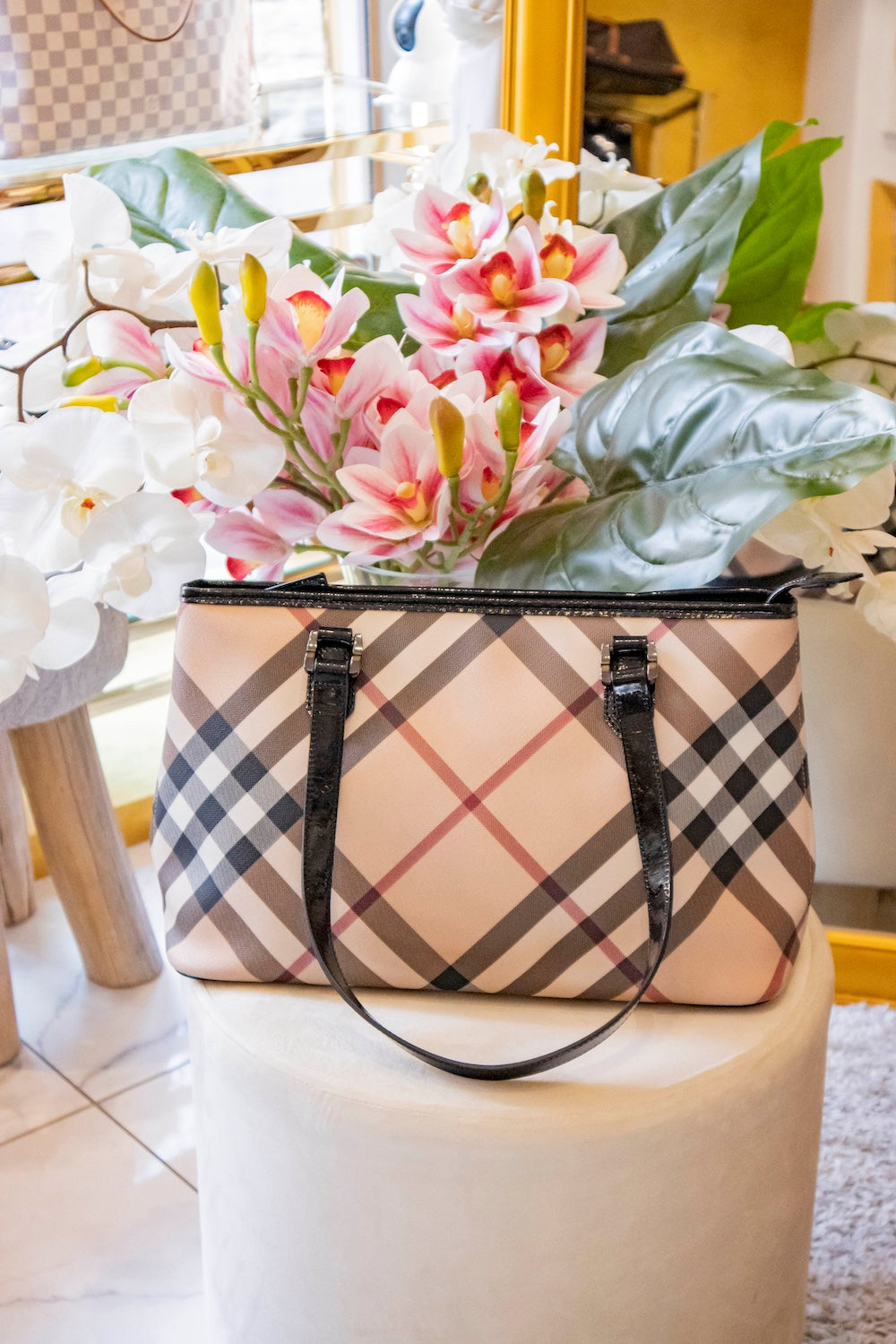 Burberry - Nova Check Tote Bag
