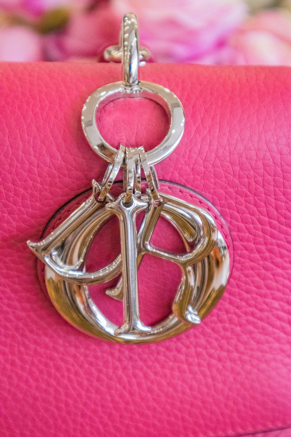 Dior - Be Dior Top Handle Bag pink Calfskin Silver Hardware