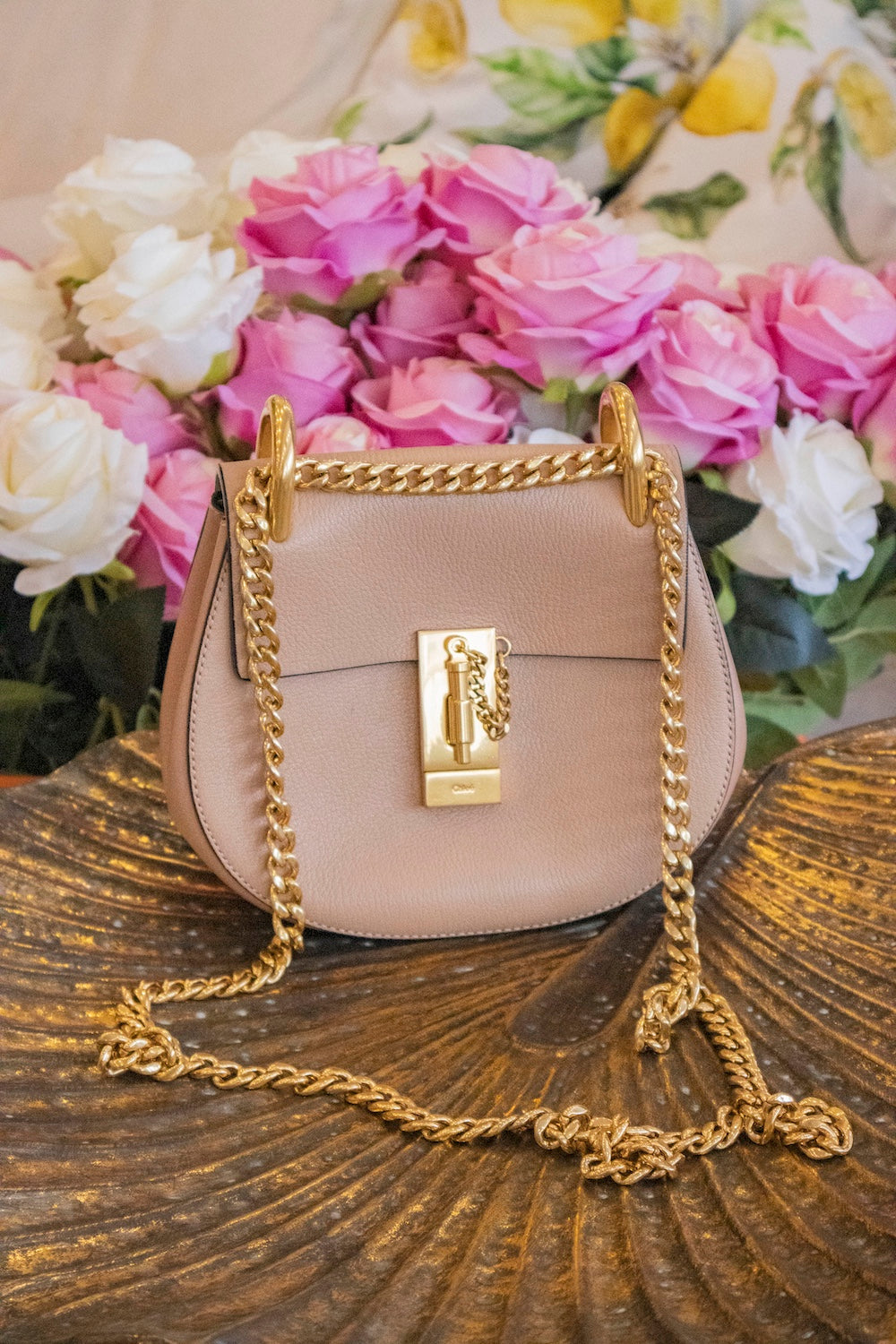 Chloé - Drew Flap Leather Mini Bag