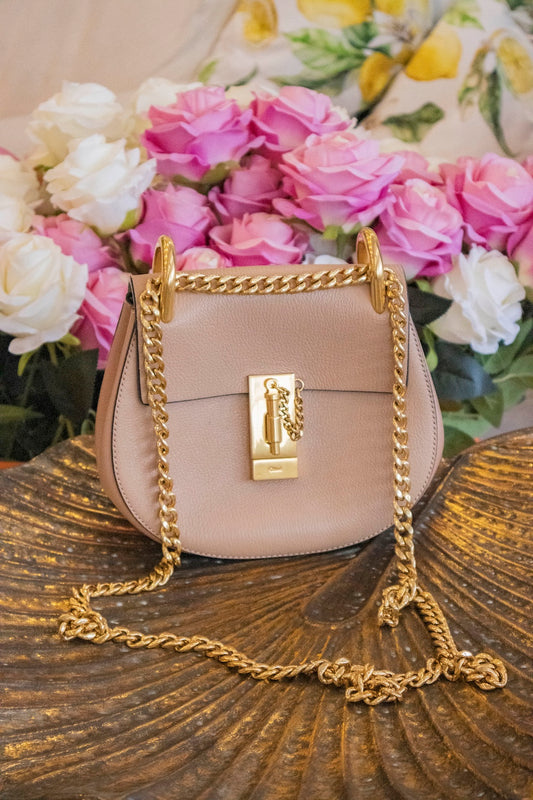 Chloé - Drew Flap Leather Mini Bag