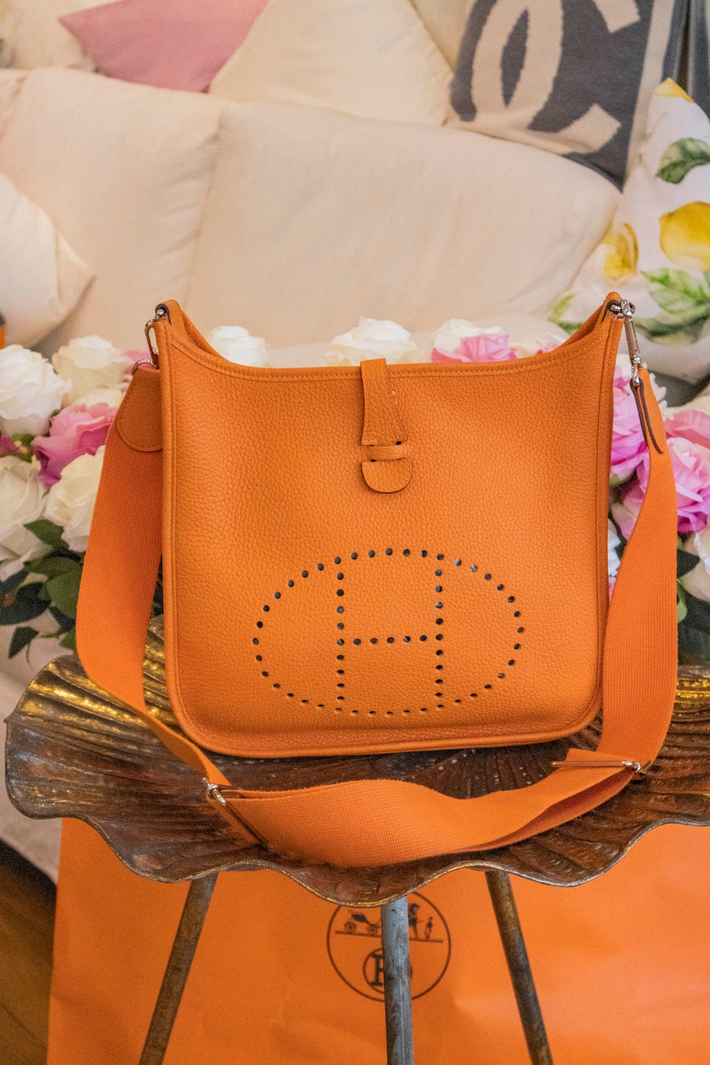 Hermès - Evelyne 29 Clémence Orange