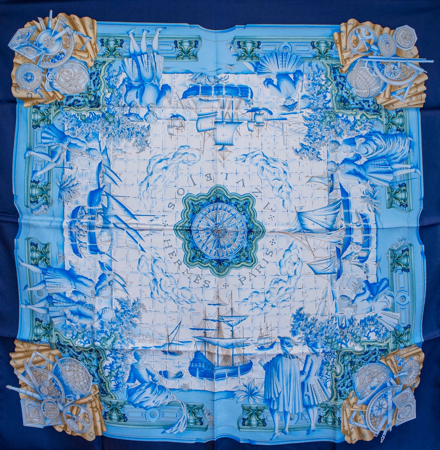 Hermès - Azulejos Seidenschal