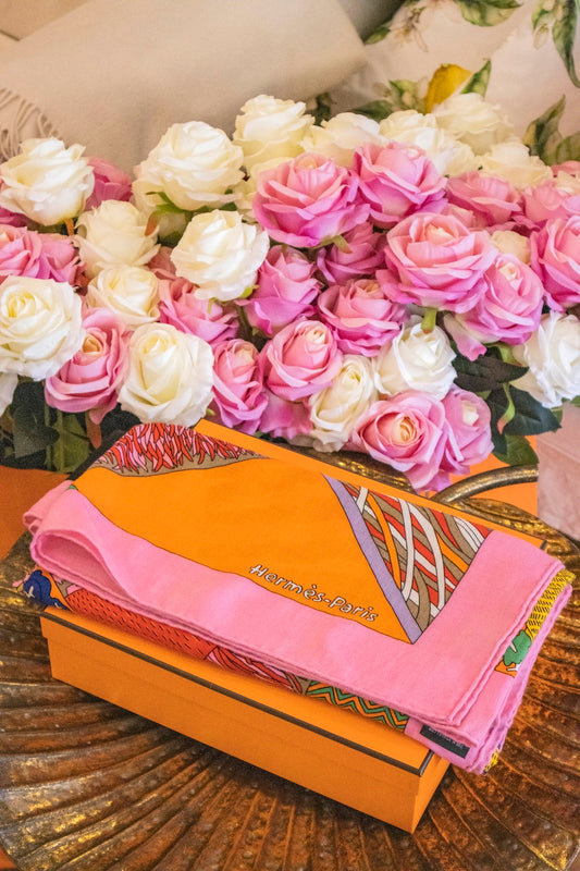 Hermès - Seidentuch "A travers champs"