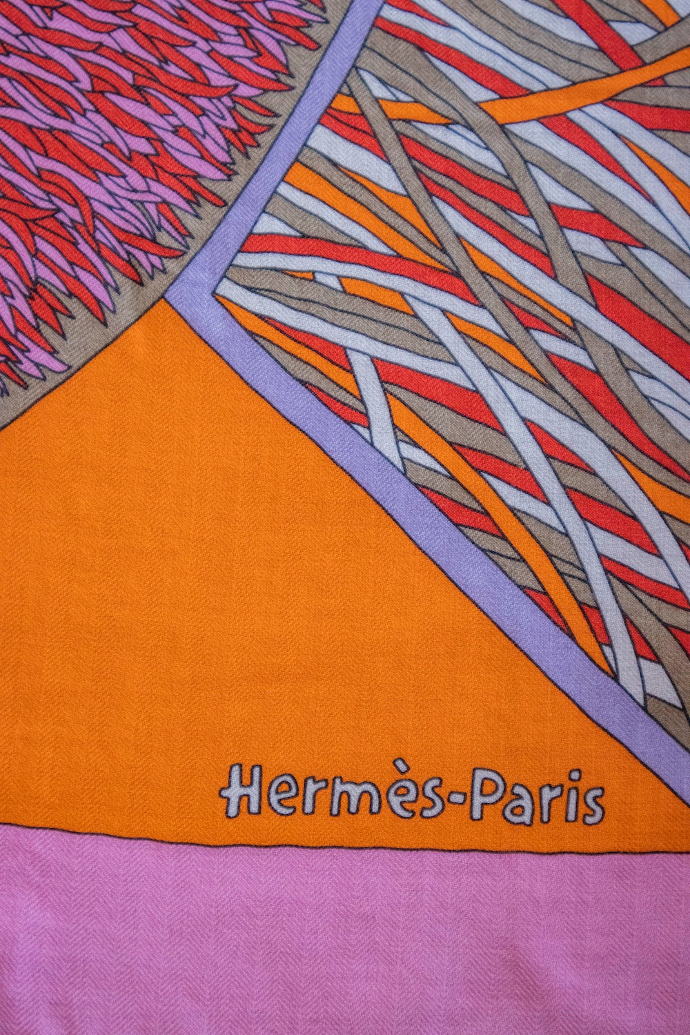 Hermès - Seidentuch "A travers champs"