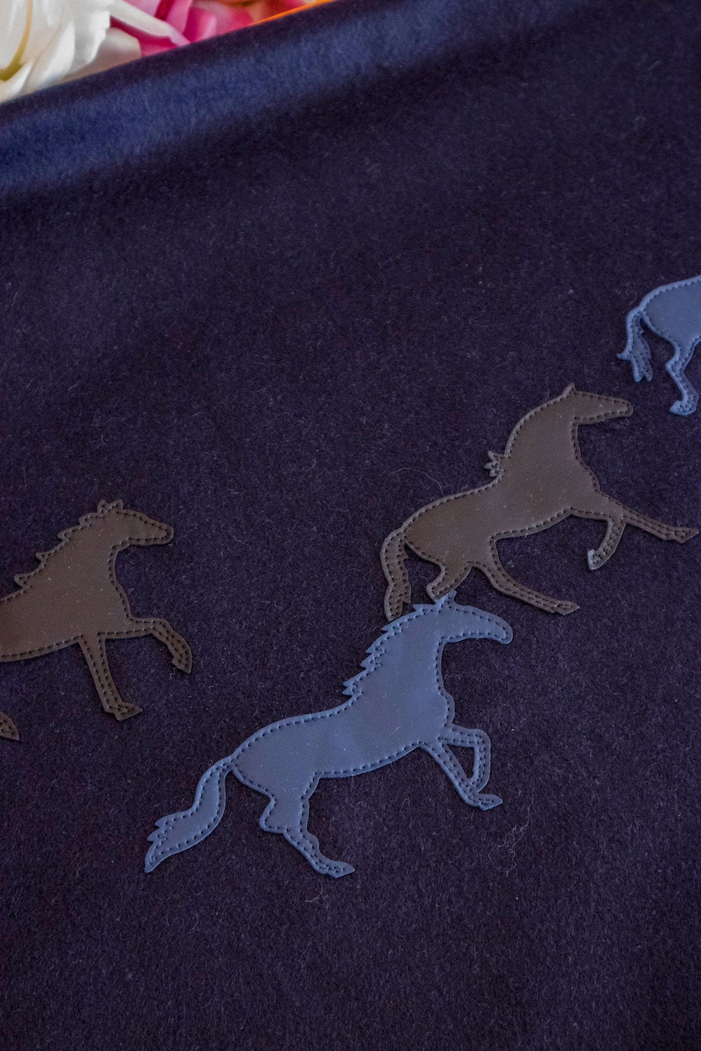 Hermès - Schal aus Kaschmir "Wild horses"