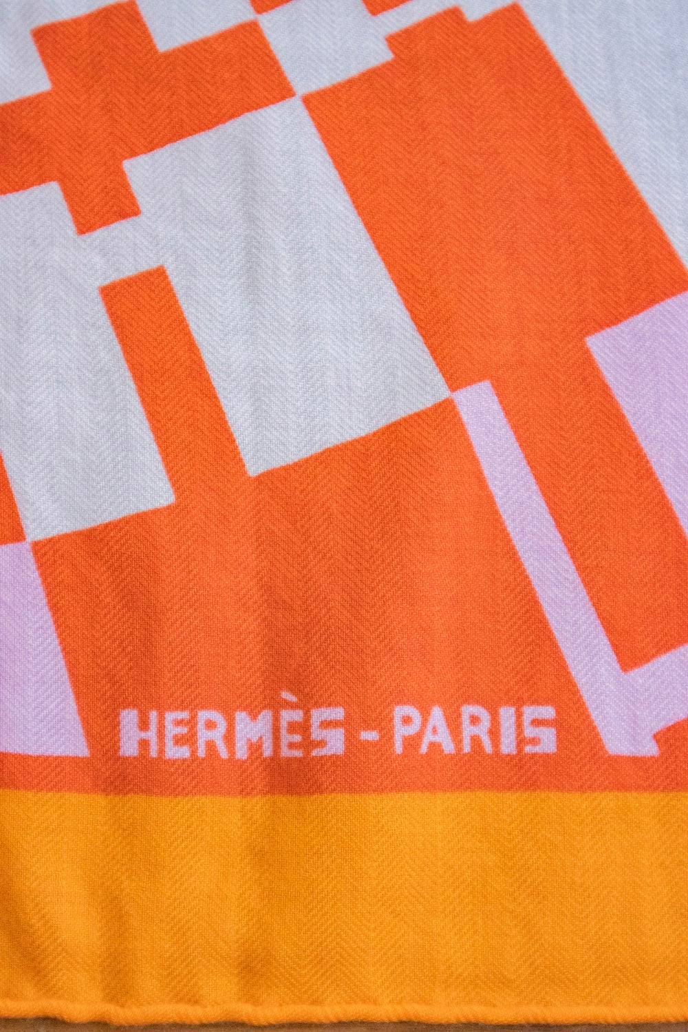 Hermès - Seidentuch Orange